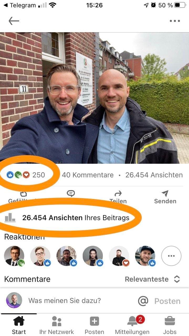 David, LinkedIn Formel Training von Michael Asshauer