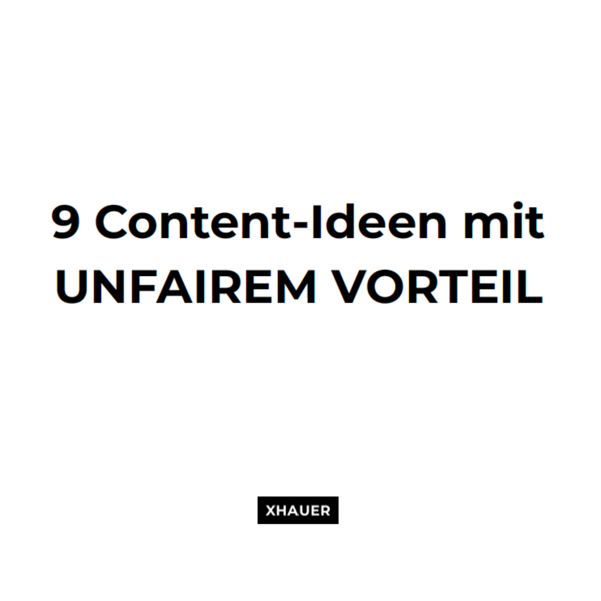 9 Content-Ideen für Unternehmen